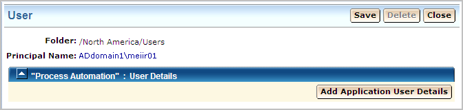 User record for Iris Meier, the selected Global User.