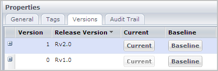 Click Baseline if this button is enabled.