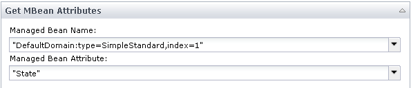 Get MBean Attributes Operator's Get MBean Attributes input parameters