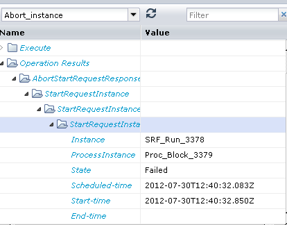 Dataset results for Abort Start Request