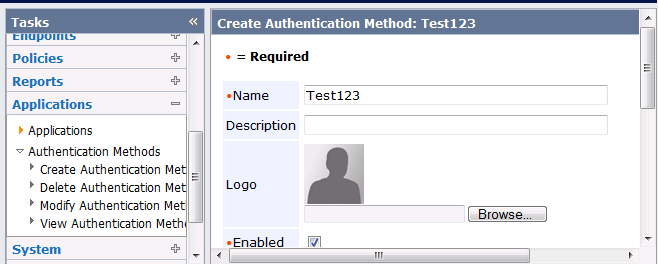 The name of the Authentication Method object in the User Console is added to the ONPREM_AUTH_MEHTOD header