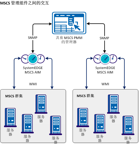 MSCS 体系结构图表