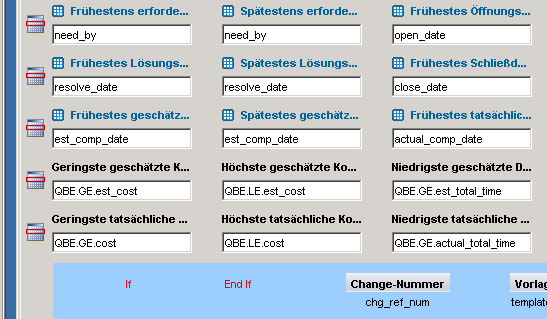 In diesem Bereich des Formulars können Sie Datenraster in der Designansicht ändern.