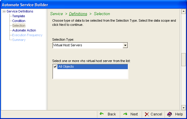VHs-automate-selection