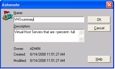 VHS-automate summary