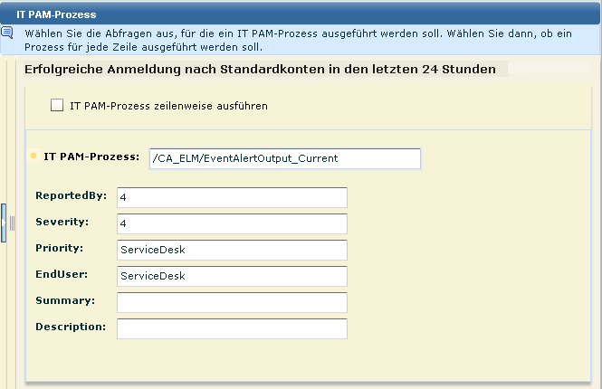 Nehmen Sie keine Einträge vor.