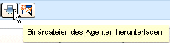Schaltfläche "Binärdateien des Agents herunterladen"