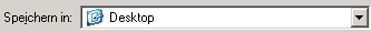 Dialogfeld für den Download-Speicherort des Agents: Anzeigen des Desktops