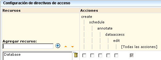 El grupo AdministradorAlmacenamiento puede editar bases de datos; esto es todo lo necesario para gestionar las operaciones de almacenamiento.