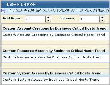 グリッド行 3 および列 1 を選択します。