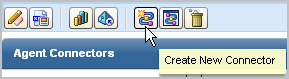 Agent Explorer buttons - Create New Connector selected