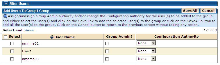 Assign Users to a Group