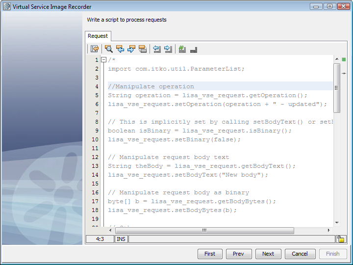 Screenprint of Scriptable Data Protocol request side.