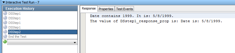 Screenshot of ITR Response tab for Tutorial 3