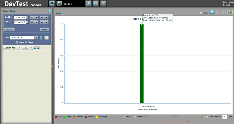 Screenshot of Report Viewer for Tutorial 10