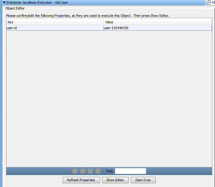 Get user step Object Editor