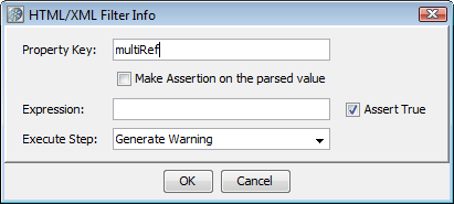 Filter: Parse Text as XML, Enter property key dialog