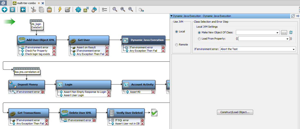 Step editor for the Dynamic Java Execution step