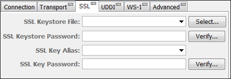 Web Service Execution (XML) step SSL tab