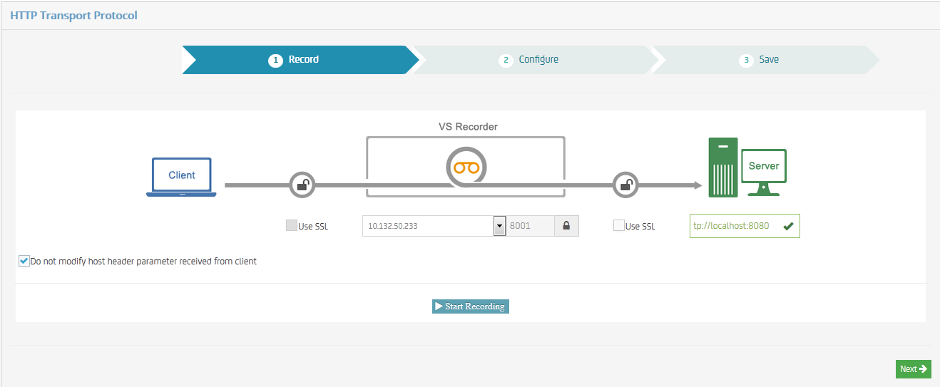 Service Virtualization Create Virtual Services Website (HTTP/S)