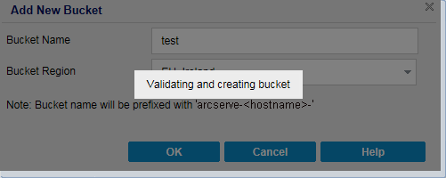 Cloud Configuration - New Bucket 2