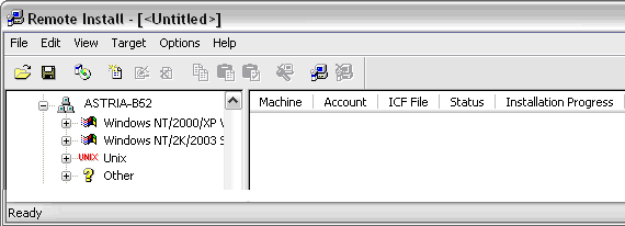 Select Domain Remote Install