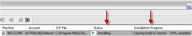 Installation Status